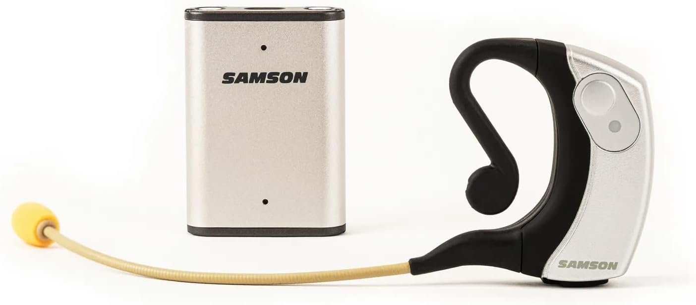 Samson AirLine Micro Rechargeable Wireless Earset Microphone System (K3 Band)