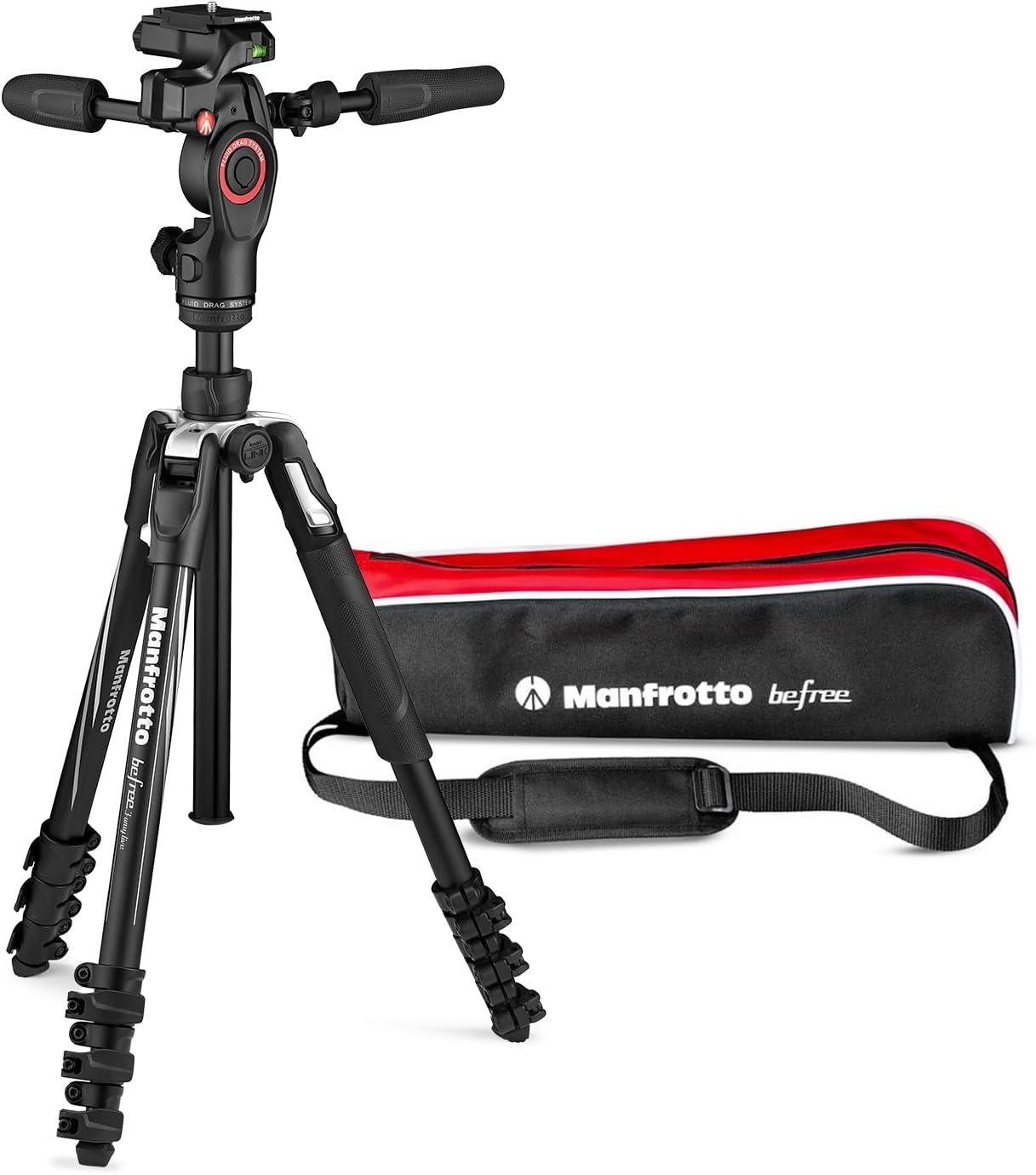Manfrotto Befree 3-Way Live Advanced Aluminum Tripod Kit with Fluid Head