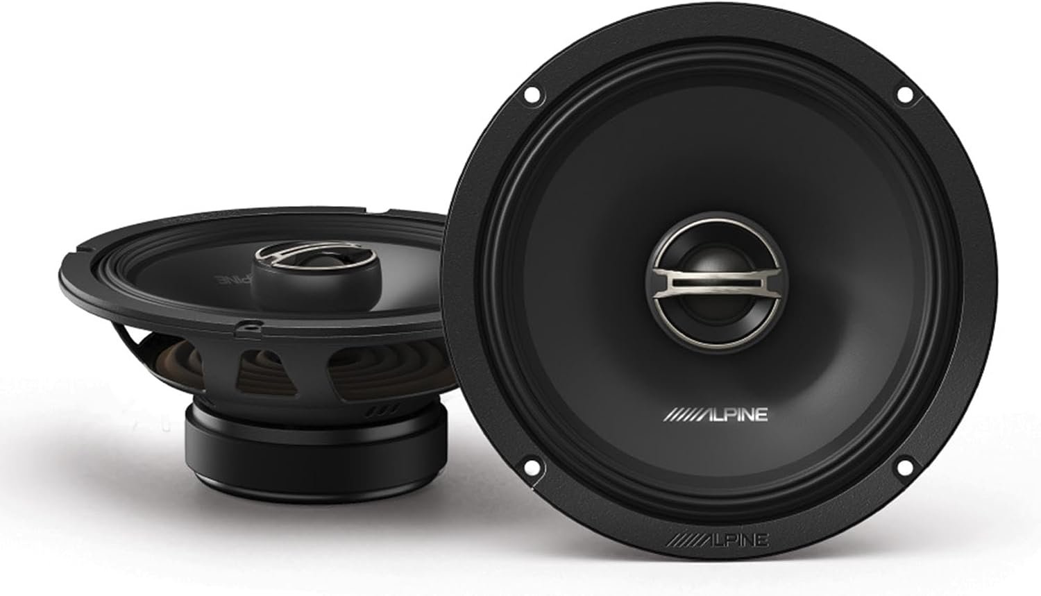Alpine DM-65-G 6.5-Inch Coaxial 2-Way Car Speakers – Pair