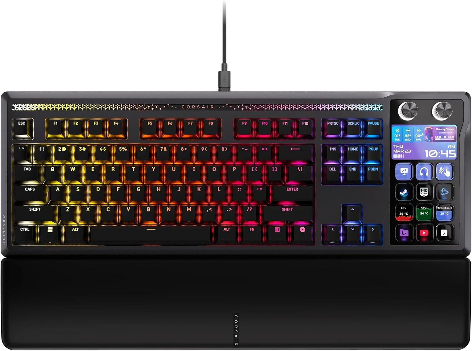 Corsair Galleon 100 SD RGB Wired Mechanical Gaming Keyboard