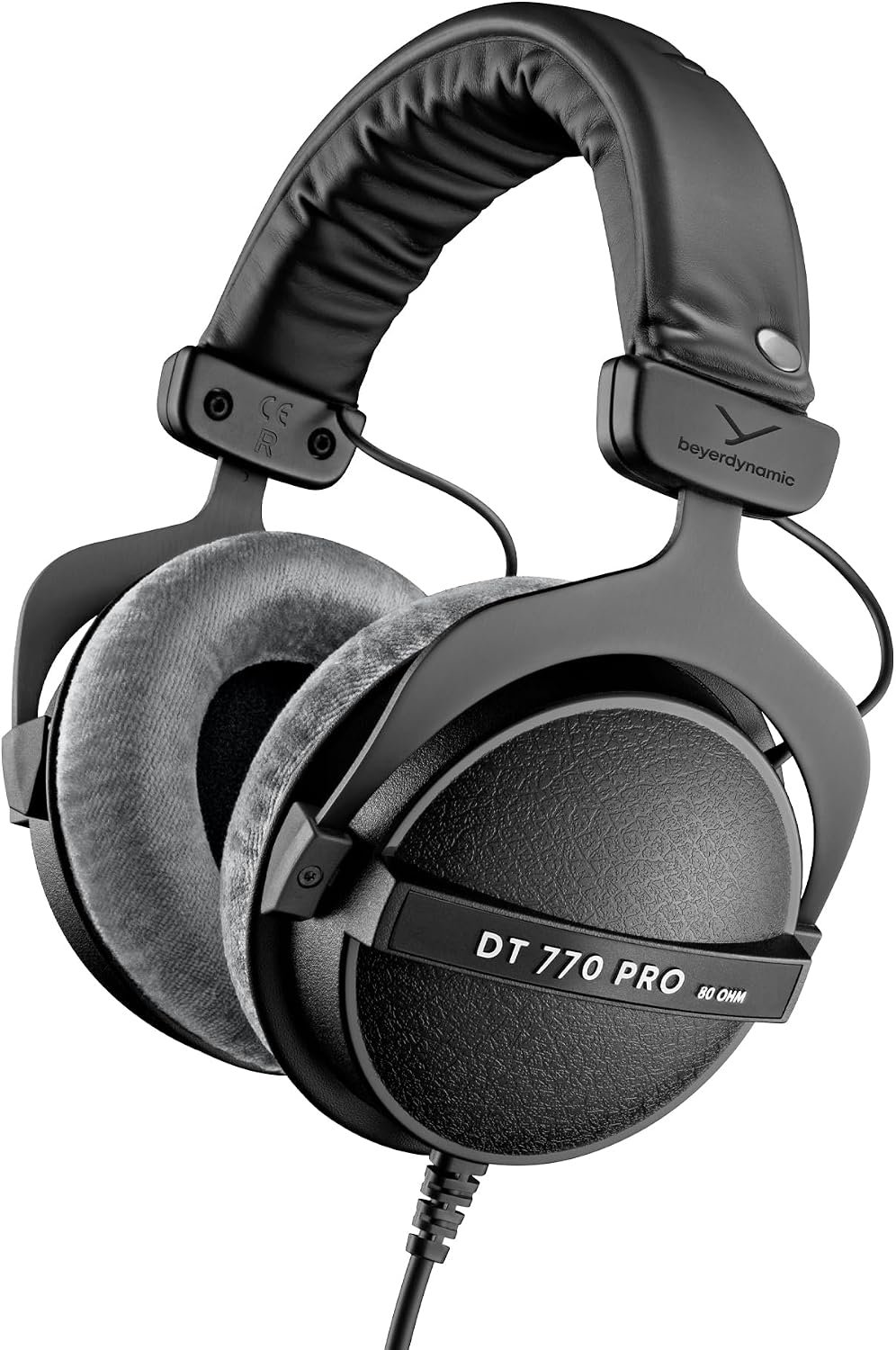 beyerdynamic DT 770 Pro (80 Ohm) Closed-Back Studio Headphones – Black