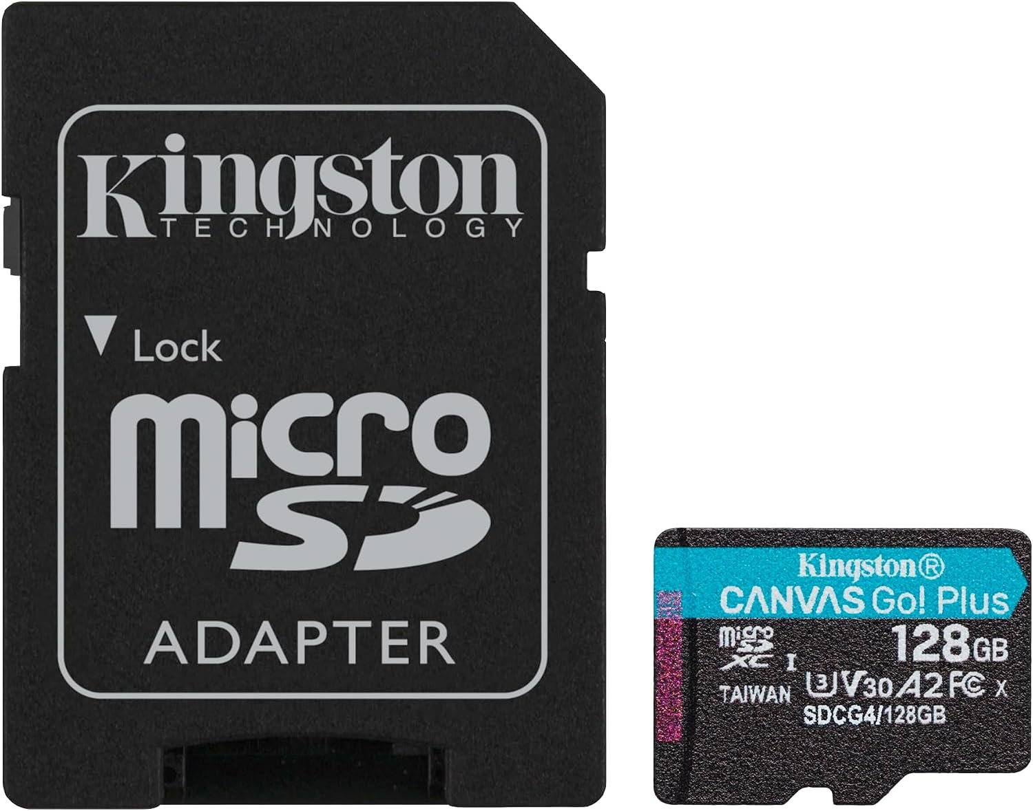 Kingston Canvas Go! Plus 128GB microSD Card