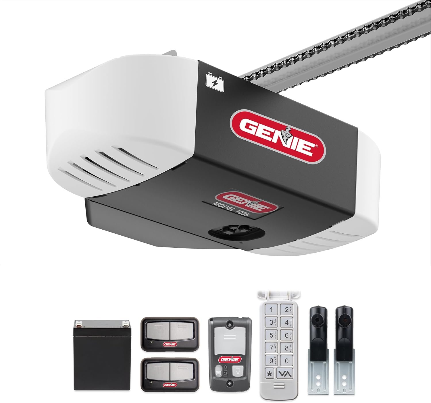 Genie Chain Drive 750 3/4 HPc Garage Door Opener, Model 7035-TKV