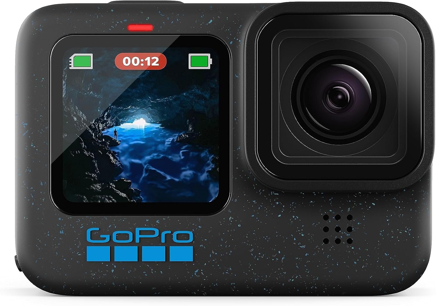 GoPro HERO12 Black Waterproof Action Camera, 5.3K60 Video, 27MP Photos