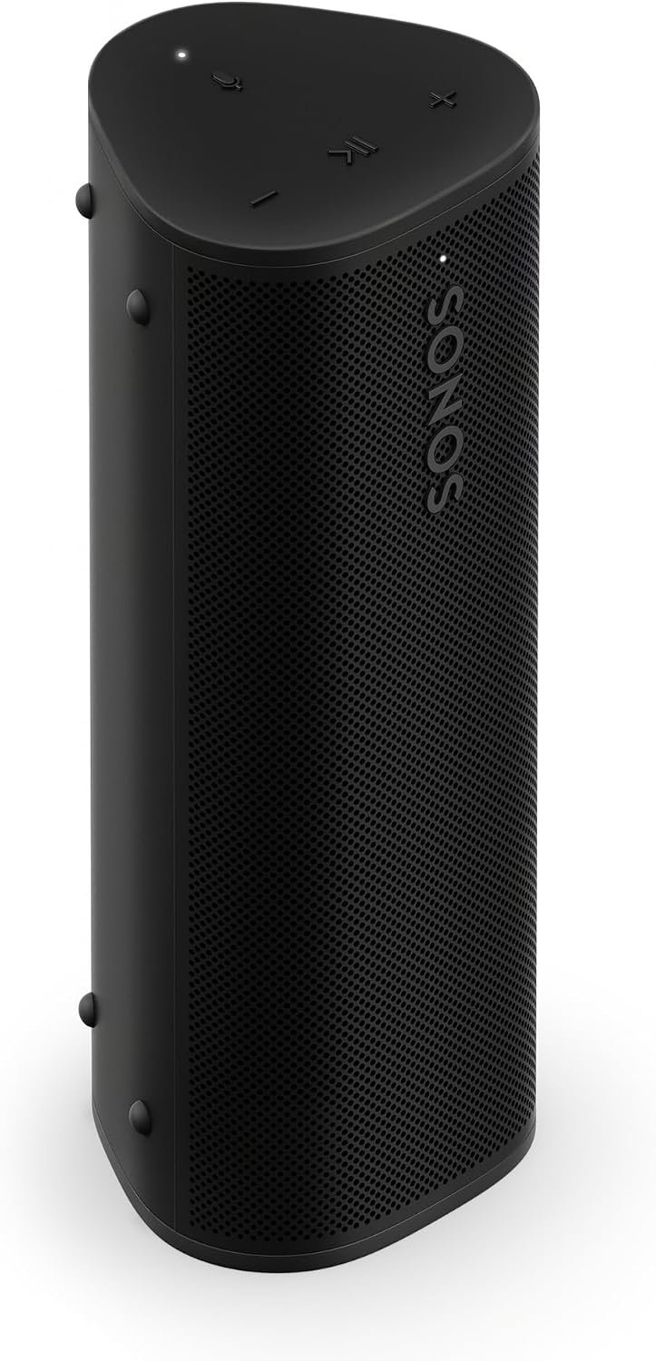 Sonos Roam 2 Portable Wi-Fi and Bluetooth Speaker – Black