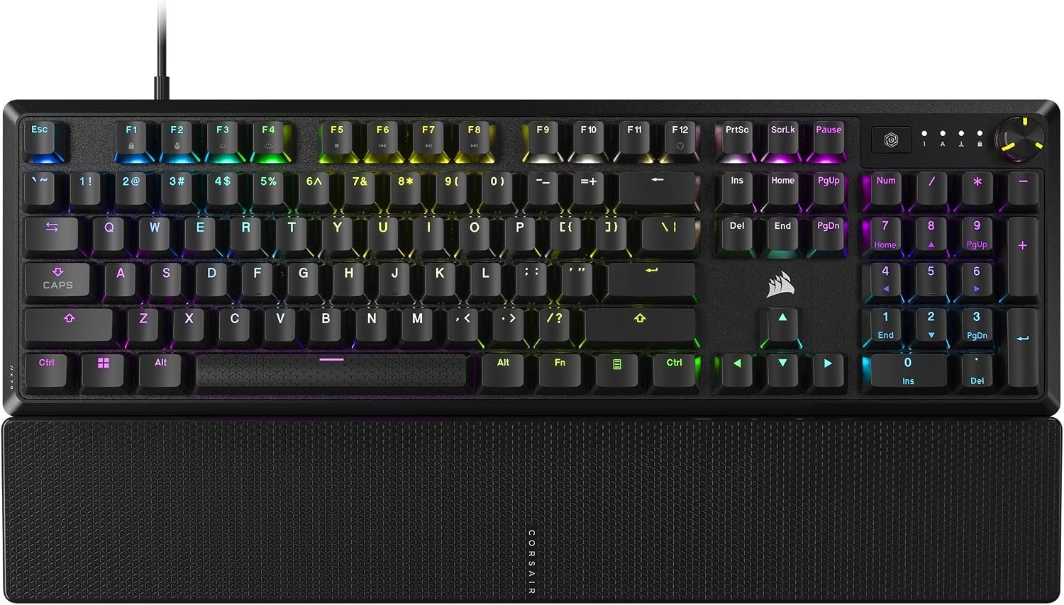 Corsair K70 CORE RGB Mechanical Gaming Keyboard with Palmrest